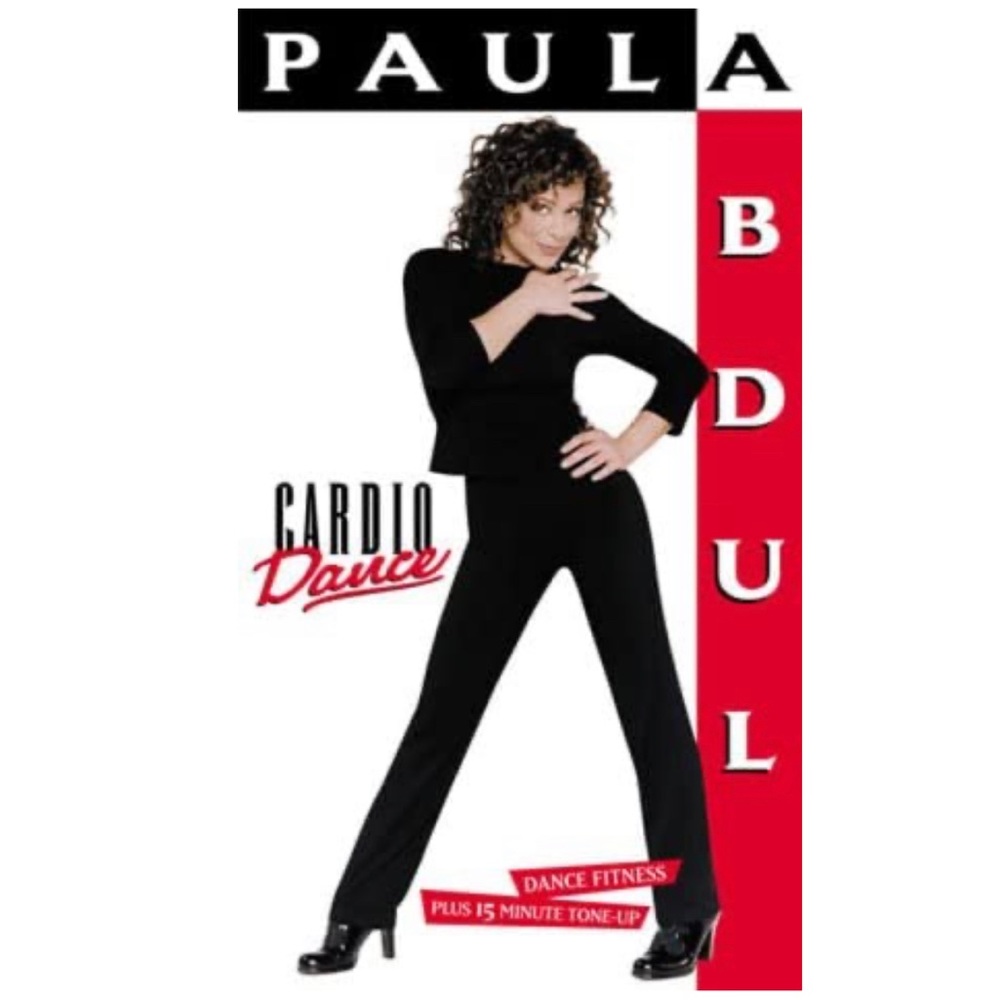 New VINTAGE 1998 Paula Abdul Cardio Dance Fitness Workout VHS - Picture 4 of 4